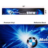 For BMW M Performance Car Window Windshield Vinyl Banner Decal Sticker