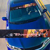 53" X 8" Car Window Windshield Racing Vinyl TRANSFORMERS Banner Decal Sticker BumbleBee