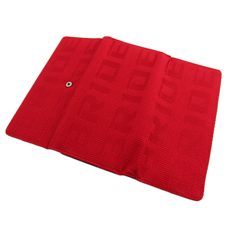 Bride Wallet Racing Red Gradation Bride Racing Wallet Clutch Trifold Fabric Leather L ...