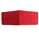 Bride Gradation Red Leather Bifold Wallet XS