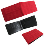 Bride Gradation Red Leather Bifold Wallet XS