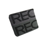 Custom JDM RECARO Racing Bifold Stitched Fabric Seat Leather Gradation Wallet