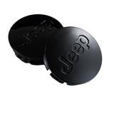 For 2007-2011 Jeep Wrangler Set of JK Xenon White 18-SMD LED 6000K License Plate Lights with Wheel Center Hub Caps