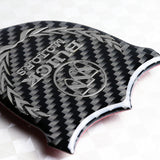 Buick Silver 3D Carbon Fiber Emblem Sticker