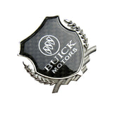 Carbon Fiber Metal Car Front Body Trunk Rear Side Emblem Silver Sticker For BUICK