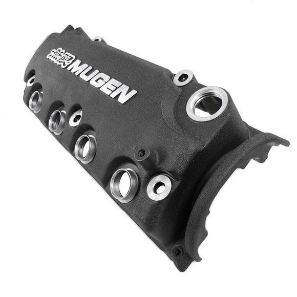 Mugen Black Racing Rocker Engine Valve Cover for Honda Civic D15 D16 D16Y8 D16Y7 VTEC SOHC