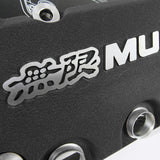 Mugen Black Set Racing Rocker Engine Valve Cover with Oil Cap for Honda Civic D15 D16 D16Y8 D16Y7 VTEC SOHC
