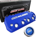 Mugen Blue Engine Valve Cover with Oil Cap for Honda Civic SOHC VTEC