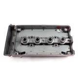 Mugen Red Engine Valve Cover with Oil Cap for Honda Civic B16 B17 VTEC B18C DOHC