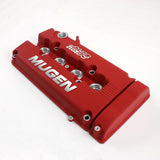 Mugen Red Engine Valve Cover for Honda / Acura B16 B17 B18 VTEC B18C DOHC
