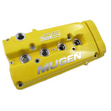 Mugen Yellow Engine Valve Cover for Honda / Acura B16 B17 B18 VTEC B18C DOHC