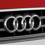 Audi Chrome Front Grille Emblem for A3 A4 S4 A5 S5 A6 S6
