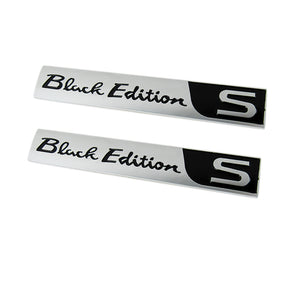 Black Edition S LX470 LX570 Fender Trunk Emblem Badge SUV Lexus Brand New 2PCS