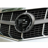 Black Front Grille Ornament Emblem Badge Sticker for Cadillac Escalade SRX CTS