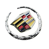 Chrome Front Grille Ornament Emblem Badge Sticker for Cadillac Escalade SRX CTS