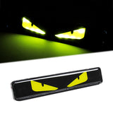 New LED Devil eye Racing Emblem Light Front Grille Ornament Emblem Luminescence Badge