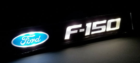 JDM FORD F150 LED Light Car Front Grille Badge Illuminated Decal Sticker