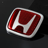 Red Carbon Fiber For JDM Type R New Emblem 1988 - 2000 Civic Integra Accord Acura Badge Set