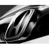NEW Black JDM H Emblem 2PCS Set Front & Rear For CIVIC SI COUPE 2012-2013