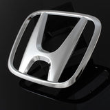 2 PCS Set Honda Chrome Rear "H" Emblem with Accord Set for 2008 - 2012 Accord Coupe 2DR