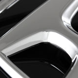 Honda Chrome Emblem 3 pcs Set for 2006 - 2008 HONDA CIVIC Coupe 2DR with CIVIC Emblem