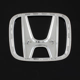 2 PCS Set Honda Chrome Rear "H" Emblem with Accord Set for 2008 - 2012 Accord Coupe 2DR