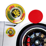 2 pcs JAF Japan Automobile Federation 30 Year Member JDM Logo Emblem Badge Decal Badge Sticker