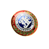 JAF Japan Automobile Federation 50th Anniversary JDM Logo Emblem Badge Decal For Toyota Front Grille