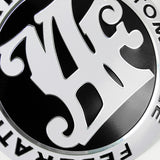 JAF Japan Automobile Federation 3 pcs Set JDM BLACK Emblem +2 Alternative Badge Stickers For Toyota Front Grille