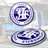 JAF Japan Automobile Federation JDM Blue Emblem Badge For Toyota Front Grille