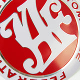 JAF Japan Automobile Federation 40 Year Member JDM Logo Emblem Badge + 2 Alternative Decal Stickers For Toyota Front Grille