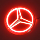 Mercedes-Benz 5D LED RED Light Car Tail Logo Badge Emblem Light For C S GLK AMG S350 S300L