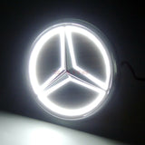 Mercedes-Benz 5D LED White Light Car Tail Logo Badge Emblem Light For C S GLK AMG S350 S300L