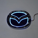 Mazda MazdaSpeed Blue 5D LED Car Tail Logo Badge Emblem Light Lamp For Mazda8 CX7 Mazda3 Mazda2