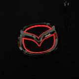 Mazda MazdaSpeed Red 5D LED Car Tail Logo Badge Emblem Light Lamp For Mazda8 CX7 Mazda3 Mazda2