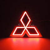 Mitsubishi Red 5D LED Car Tail Logo Badge Emblem Light Lamp For Galant Lancer Lioncel Zinger ASX CUV