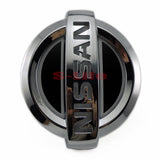 NISSAN White 5D LED Car Tail Logo Badge Emblem Auto Light Lamp For TIIDA X-TRAIL