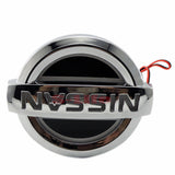 NISSAN Red 5D LED Car Tail Logo Badge Emblem Auto Light Lamp For TIIDA X-TRAIL
