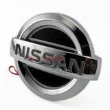 NISSAN Red 5D LED Car Tail Logo Badge Emblem Auto Light Lamp For TIIDA X-TRAIL