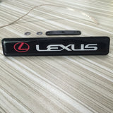 For Lexus RED LED Light Car For Front Grille Badge Illuminated Decal Sticker