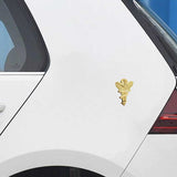 Kobe Bryant Gold Mamba Set Snake Lakers Car 3D Metal Emblem Badge Decal Sticker w/ Keychain