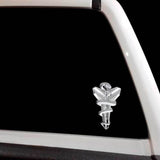 Kobe Bryant Silver Mamba Set Snake Lakers Car 3D Metal Emblem Badge Decal Sticker w/ Keychain