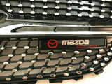 For MAZDA LED Light Car Front Grille Badge Emblem Illuminated Bumper Sticker