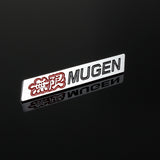 Mugen Black & Red 3D Emblem Sticker (11CM) x2