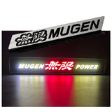 Mugen Set Black 3D Emblem (15CM) with Mugen Power LED Logo Illuminated Badge