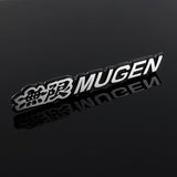 Mugen Set Black 3D Emblem (17CM) with Mugen Power LED Logo Illuminated Badge