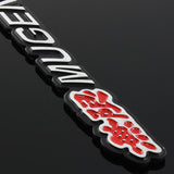 Mugen Set Red & Black 3D Emblem (17CM) with Mugen Power LED Logo Illuminated Badge