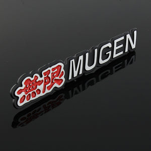 Mugen 3D Emblem Sticker (17CM)