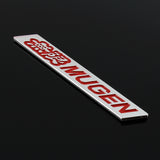 Mugen Red 3D Emblem Sticker (11CM) x2