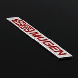 Mugen Set Red & Chrome 3D Emblem (15CM) with Mugen Power LED Logo Illuminated Badge